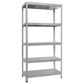Метален стелаж PMT 240x80x30см - товароносимост 100 кг