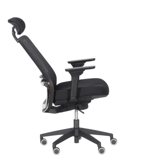 Директорски стол АЛЕКСИ- Регулиране силата на люлеене според теглото на седящия