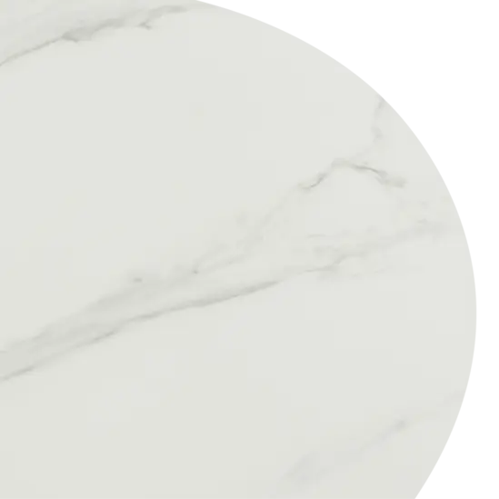 Холна маса ЗЕФИРА- бял керамичен плот