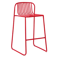 Бар стол КЛАРА- снимка отпред, висок стол