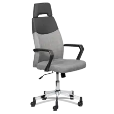 Директорски стол АЛБЕНА - дамаска в два цвята