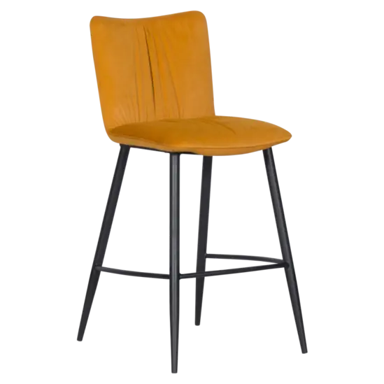 Бар стол АМАЯ - оранжев цвят