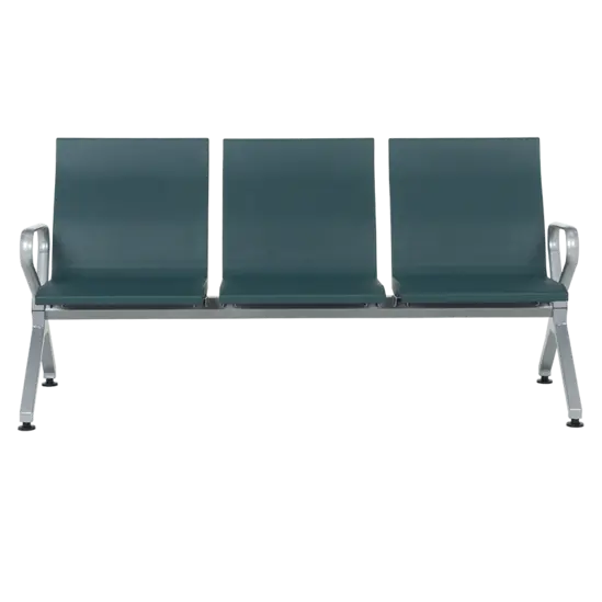 Посетителска пейка BTL 40- снимка отпред, 3 места