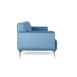 Диван триместен КОТРАГ VG 03 - сниман отдясно, син на цвят