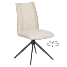 Трапезен стол ИРИНА- цвят шампанско