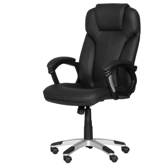 Директорски стол ВЛАДИМИР-снимка отстрани, сива база