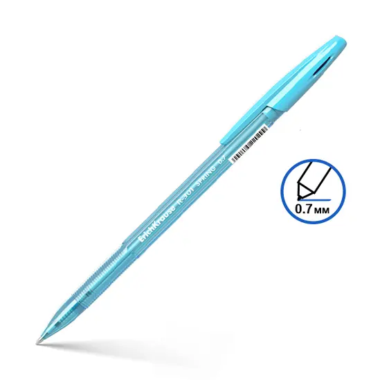 Химикалка R301 Еrich Krause Spring синя