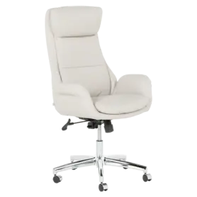 Директорски стол ИСКРЕН- снимка отпред, еко кожа