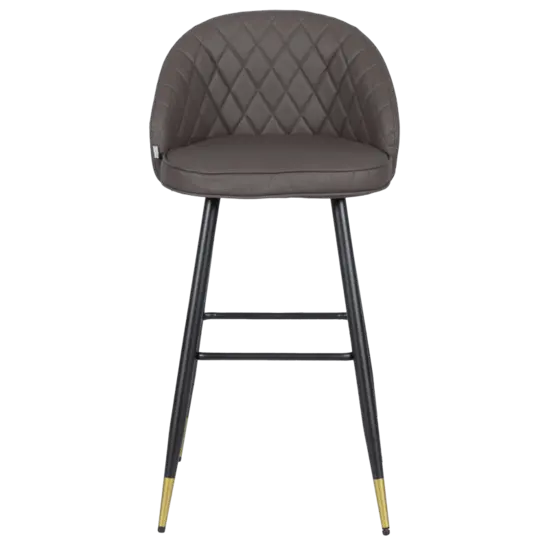 Бар стол ВЕЛИ-мека седалка, на робчета