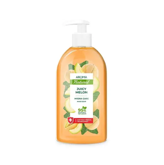 Течен сапун Aroma 500 мл с помпа – деликатен и ароматен с Пъпеш