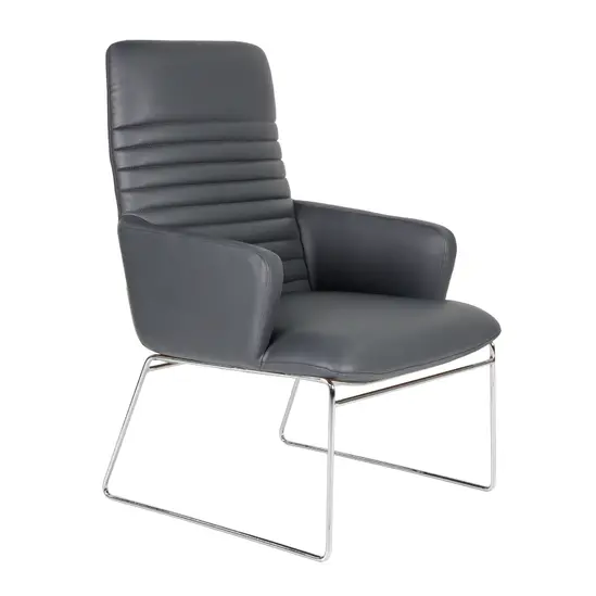 Посетителски стол РУСЧУК VNT 06- мека седалка и облегалка