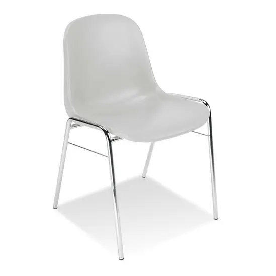 Посетителски стол БЕТА- светлосив цвят