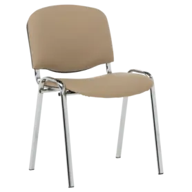 Посетителски стол GEN40 -хромирани крака