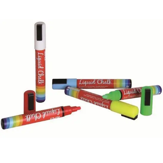 Маркер тебешир Apli син