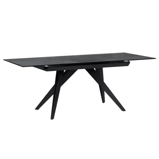 Трапезна маса КАЙ разтегателна-черни крака