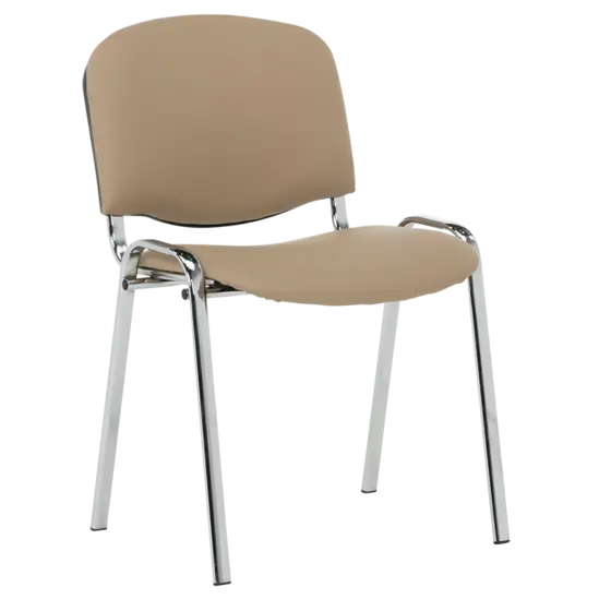 Посетителски стол GEN40 -хромирани крака