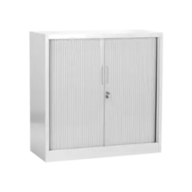 Метален шкаф BTL J с 2 отделения 90х90х40 - сниман отпред, затворен