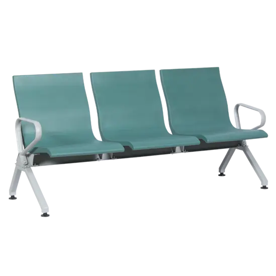 Посетителска пейка BTL 37 - пейка с избор на цвят, 3 места