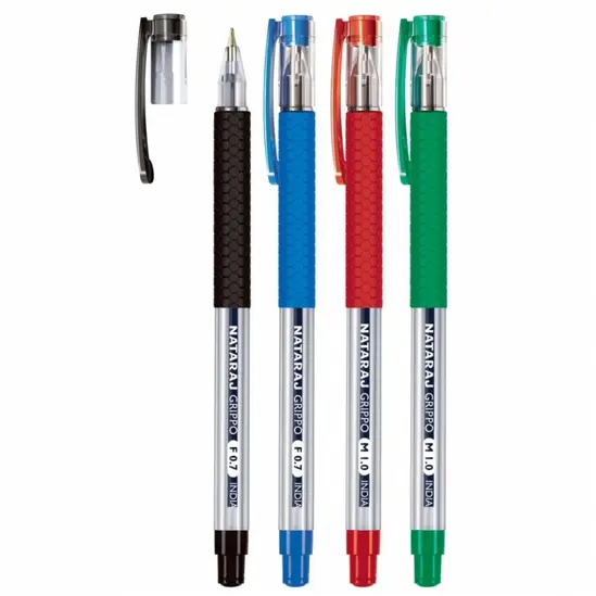 Химикалка Nataraj Grippo черна