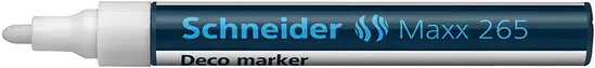 Маркер тебешир Schneider Maxx 265 бял без капачка