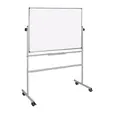 Бяла дъска 120х180 см мобилна - снимка отпред, сглобена