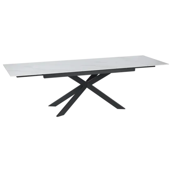 Трапезна маса ЛЕОНОРА разтегателна-разтегната