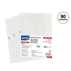 Джоб за документи А4 кристал 90 микр  50 бр