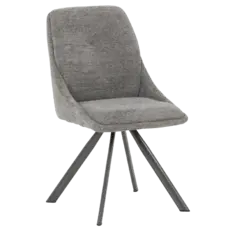 Трапезен стол - сива дамаска