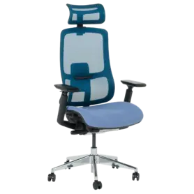 Работен стол ПАРИС- син цвят