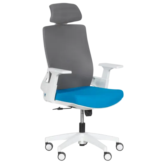 Президентски стол Миглена 46 - Син със сив цвят