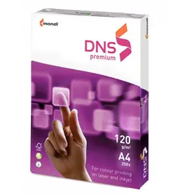 Пакет Копирен картон DNS PREMIUM А4 120 гр. 250 л-  отпред