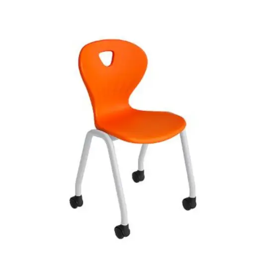 Ученически стол КОРИ L-оранжев цвят
