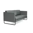 Диван триместен ПЕРСЕНК PRL 03 - сниман отстрани, сив на цвят