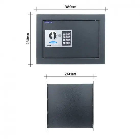 Размери на сейф за вграждане UNS WLL2 - размери