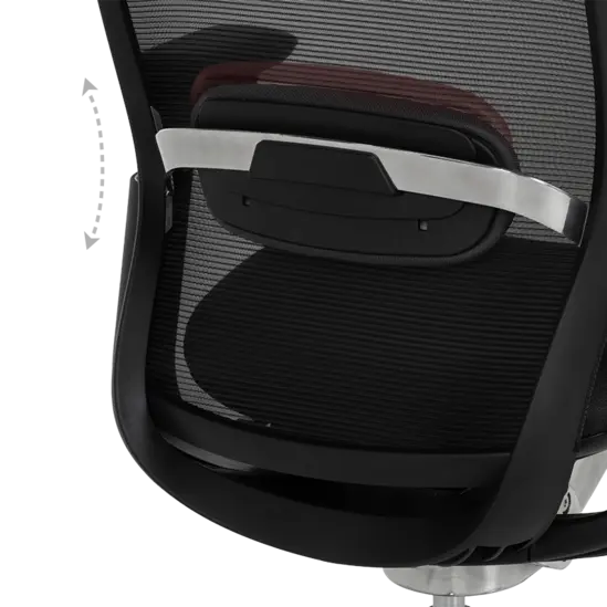 Работен стол ЕРОС- реулируема лумбална опора, нагоре-надолу