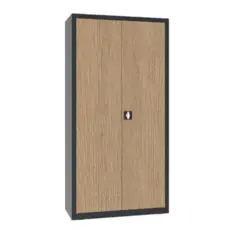 Затворен Архивен шкаф FRT с 5 отделения 199x80x43.5 см- цвят орех