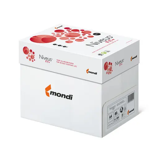 Кашон Копирна хартия FIT NIVEUS А4 80 гр