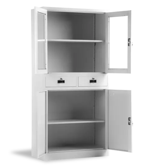 Архивен шкаф BTL LZ с 4 отделения 185х90х40 см - отворени врати