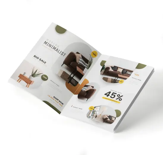 Брошура А4 8 стр. 20 броя