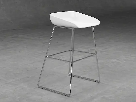 Бар стол КАНАТИЦА SLD 15-снимка отстрани