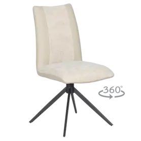 Трапезен стол ИРИНА- цвят шампанско