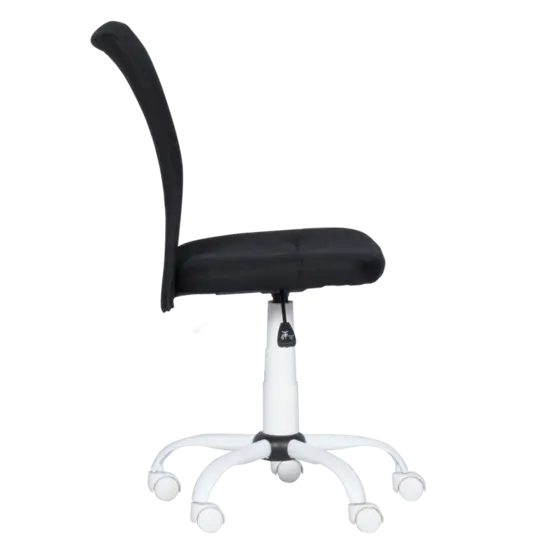 Детски стол ГЕВИ- черен, бяла база