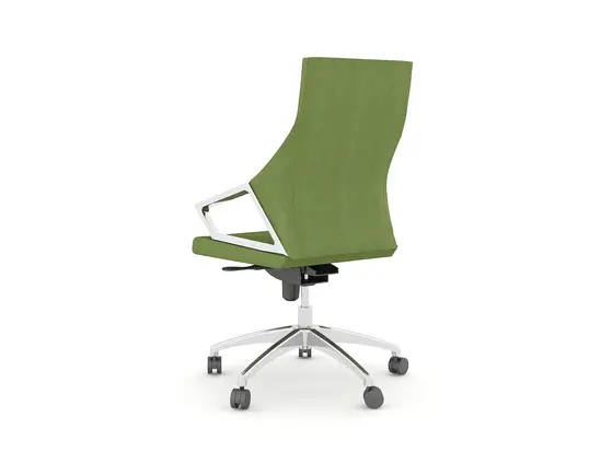 Работен стол ПРЕСИЯН TAU 02-с хромирана база