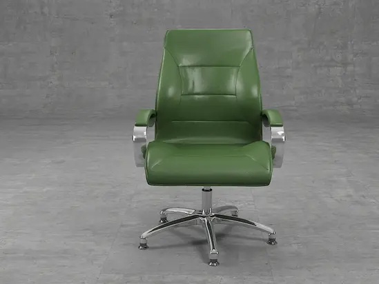 Посетителски стол ВОКИЛ ARS 03- алуминиеви подлакътници с меки падове