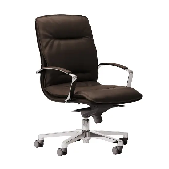 Работен стол FORMEN- кафяв цвят