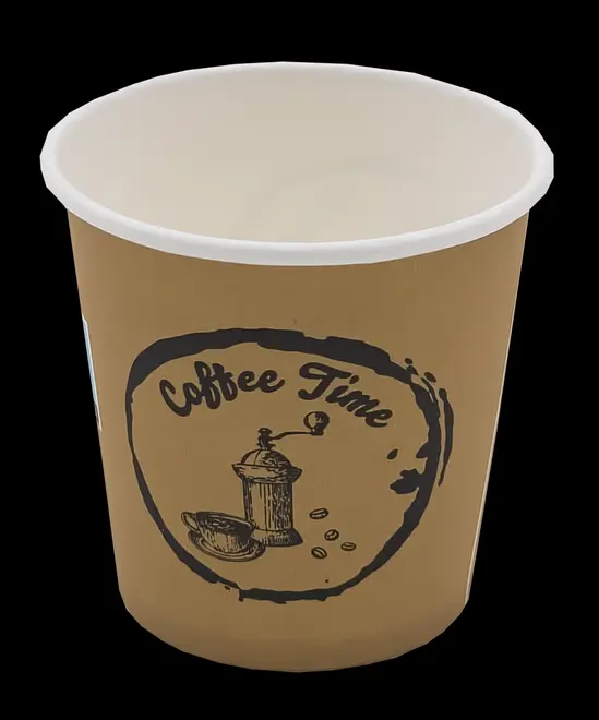 Чаша картонена 100 мл 50 бр