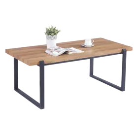 Холна маса АВИРА- два цвята, черни крака