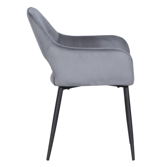 Трапезен стол ДЕМИРА- светлосив