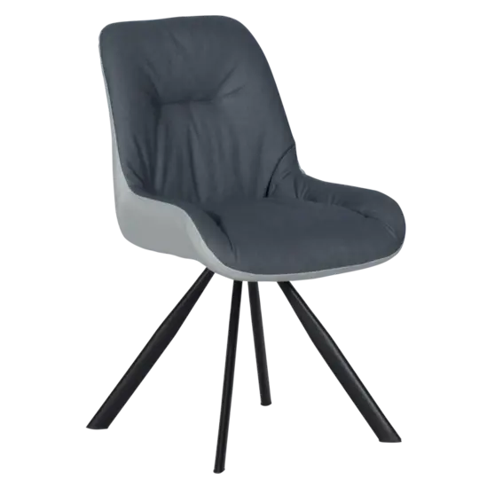 Трапезен стол ЗАНА- тъмносив