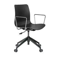 Работен стол КУКЕР DLM 0120- черен цвят